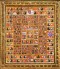 Icon of Chetyi-Minei (calendar of saints) - 37 x 33 cm